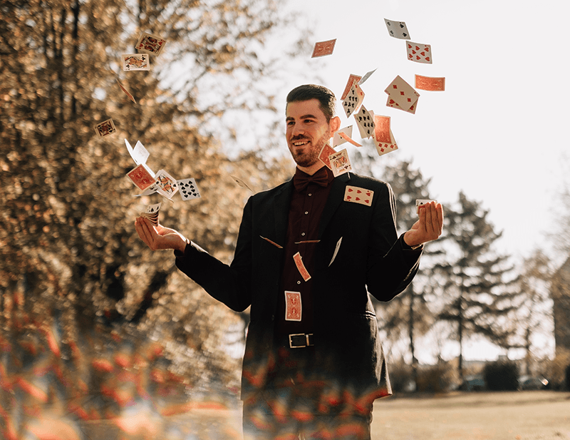 Kann auch digital verzaubern: Philipp Maier