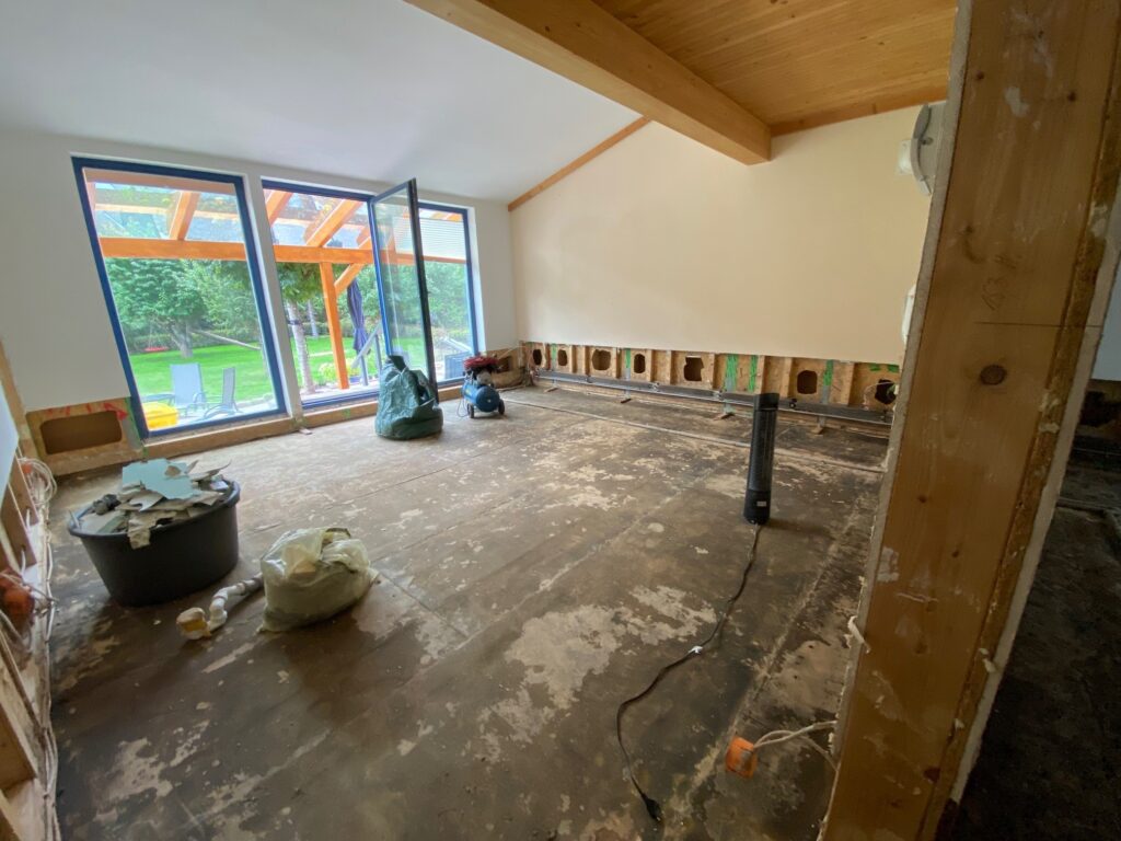 Wiederaufbau dank der schnellen Hilfe der Lions