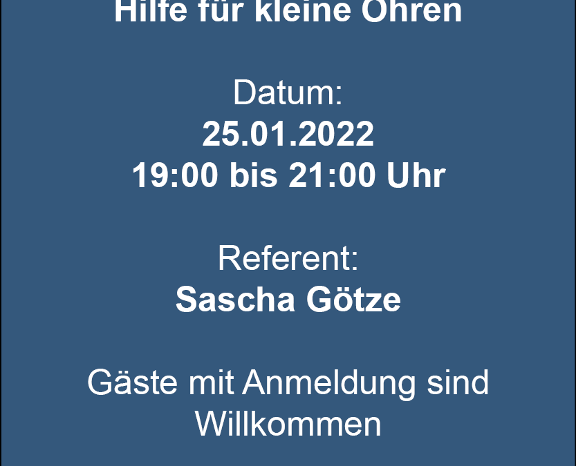 Hilfe für kleine Ohren