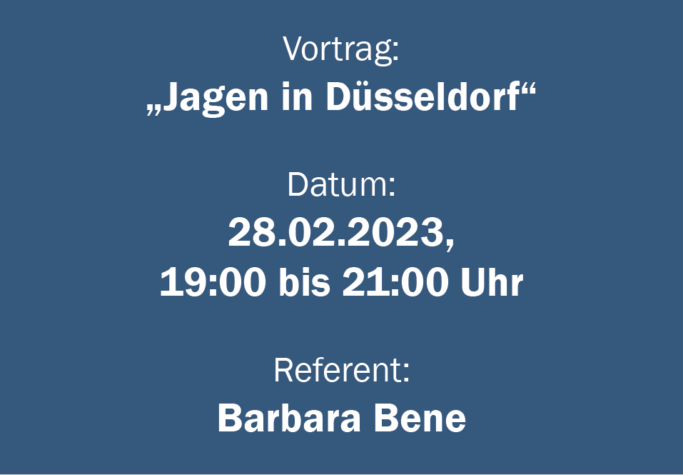 Jagen in Düsseldorf