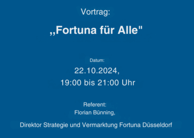 „Fortuna für alle.“