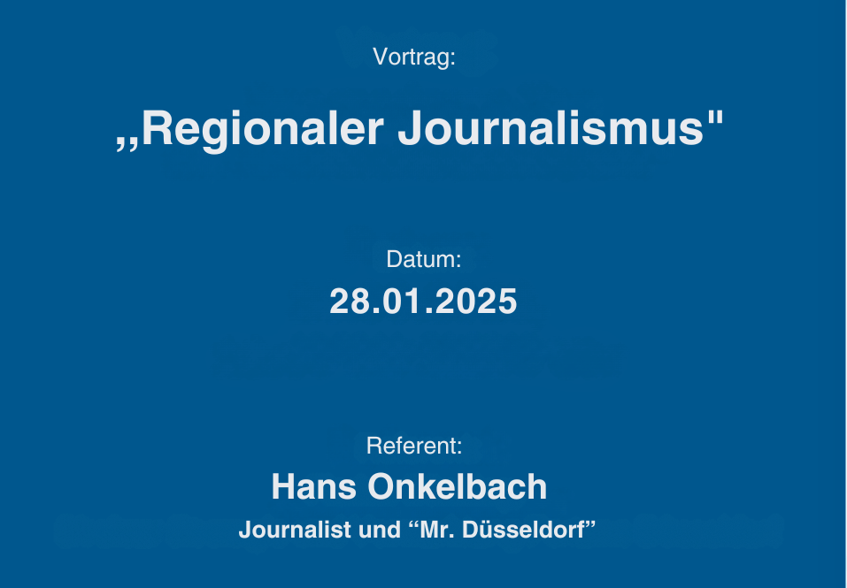 vortrag onkelbach 25012025 Hans Onkelbach Vortrag